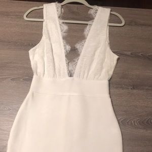 Never Worn House of CB Lace Bandage Midi